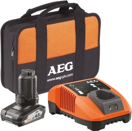 Battery 4 Ah and charger AEG PowerTools L1240BLK