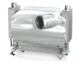 Vac attachment cover for Husqvarna Soff-Cut 150 early entry saw