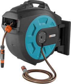 Wall-mounted hose box Gardena 35 roll-up automatic