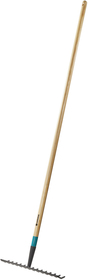 Metal rake Gardena ClassicLine with 100% FSC handle