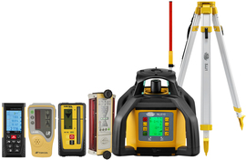 Niwelator laserowy Nivel System NL610 Digital (+ statyw + łata + dalmierz + czujniki + LS-B110)