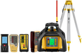 Niwelator laserowy Nivel System NL610 Digital (+ statyw + łata + dalmierz + czujniki + LS-B10)
