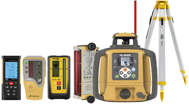 Laser level Topcon RL-SV2S DIGITAL (+ tripod + laser stave + distance meter + laser sensors + LS-B110)
