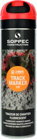 Red spray paint 500 ml Soppec TRACK MARKER