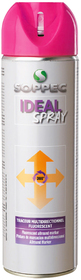 Pink spray paint 500 ml Soppec IDEAL