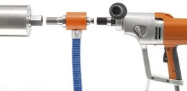 Dust extraction adapter 1/2'' GM - 1 1/4'' M for Husqvarna DM 230 with DMS 240, DMS 160 AT, DMS 160 A tripods