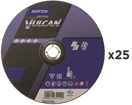 Grinding disk Norton Vulcan 230 x 3,2 x 22,23 mm (25 pieces)