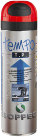 Red spray paint 500 ml Soppec TEMPO TP