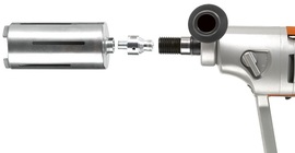 Adapter drill bit for Husqvarna DMS 160 AT, DMS 160 A drilling machine with drill stand