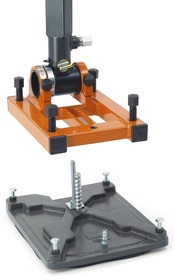 Small-diameter vacuum plate for Husqvarna DMS 160 AT, DMS 160 A drill stand