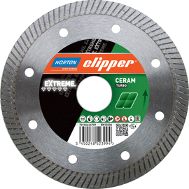 Diamond blade Norton Clipper Extreme Ceramic Turbo 200 mm