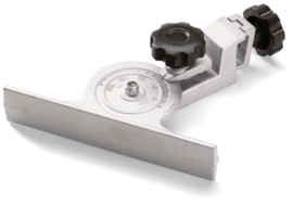 Angle cutting guide for Husqvarna TS 400 F, TS 350 E, TS 300 E masonry saw