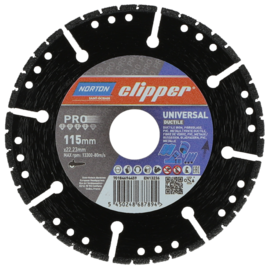 Diamond blade Norton Clipper Pro Universal 115 mm