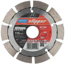 Diamond blade Norton Clipper Extreme Beton Concrete 115 mm