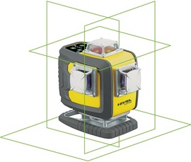 Multilaser krzyżowy Nivel System CL4D-G, wiązka zielona