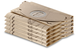 Paper filter bags Kärcher for SE vacuum cleaner (5 pieces)