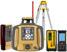 Niwelator laserowy Topcon RL-SV2S DIGITAL (+ statyw + łata + dalmierz + czujnik LS-B10)