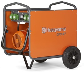 Frequency converters with Husqvarna CFD67 combustion power generator unit