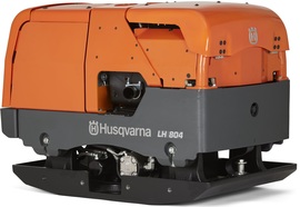 Reversible vibratory plate Husqvarna LH804 Hatz EL + 2x 150 mm