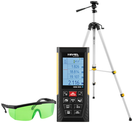 Distance meter Nivel System HDM-90G (+ tripod + laser glasses)