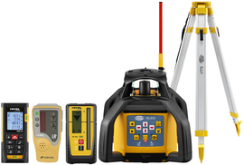 Laser level Nivel System NL600 Digital (+ tripod + laser stave + HDM-5G distance meter + laser sensors)