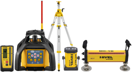 Laser level Nivel System NL600 Digital (+ cranked tripod + laser stave + MC-1D)