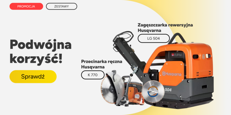 Podwójna korzyść Husqvarna 