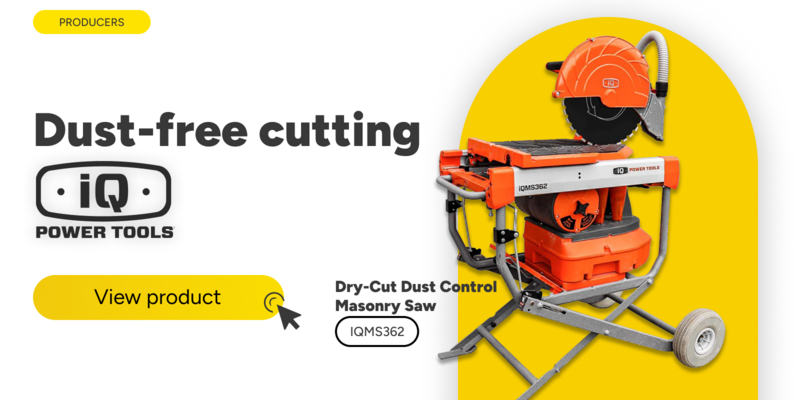 Dust-free cutting 