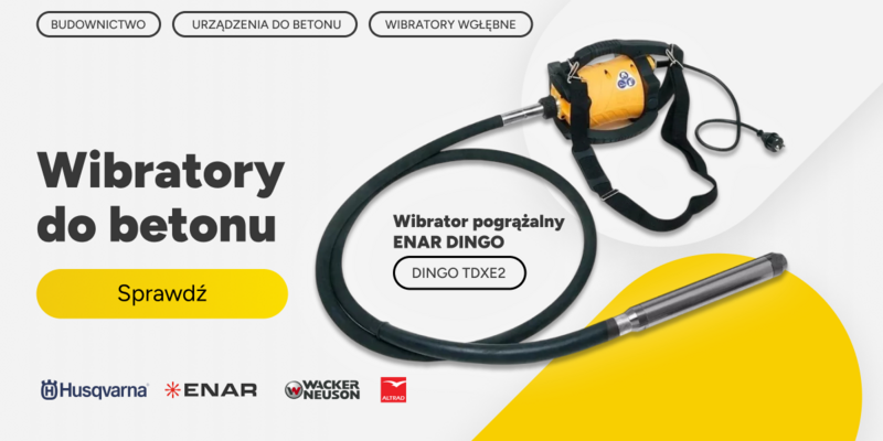 Wibratory do betonu 