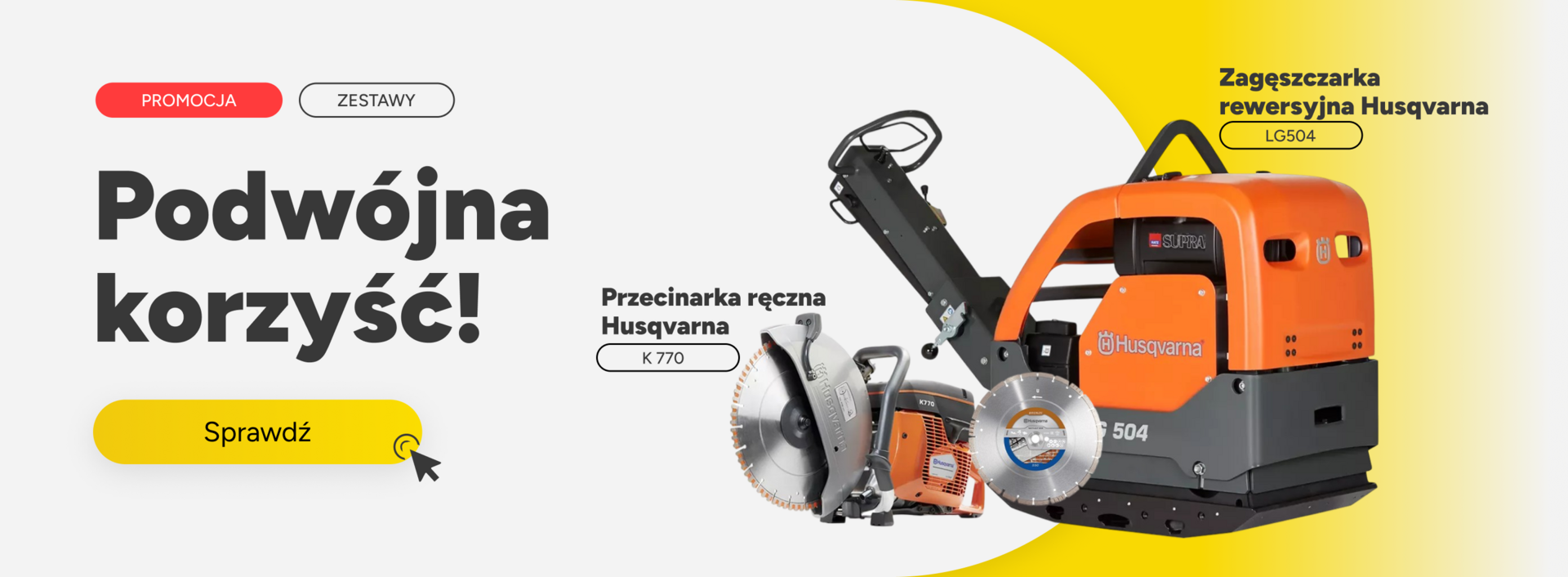 Podwójna korzyść Husqvarna 