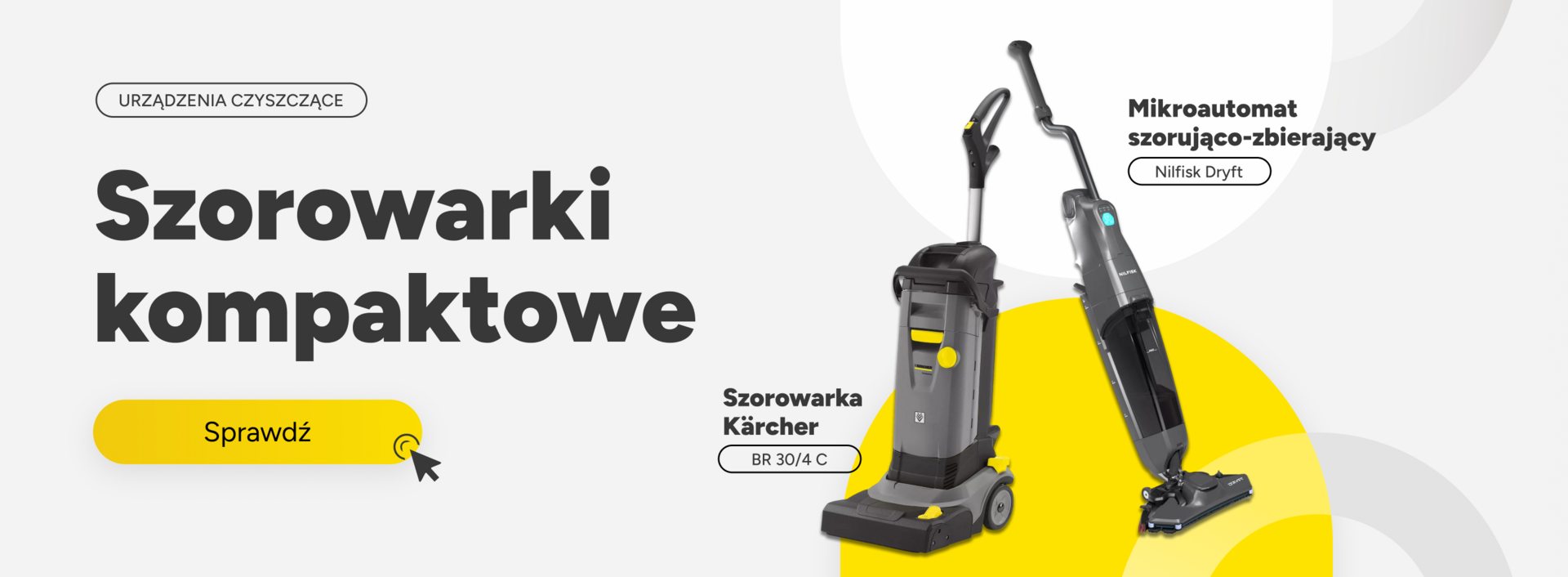 Szorowarki i automaty czyszczące 