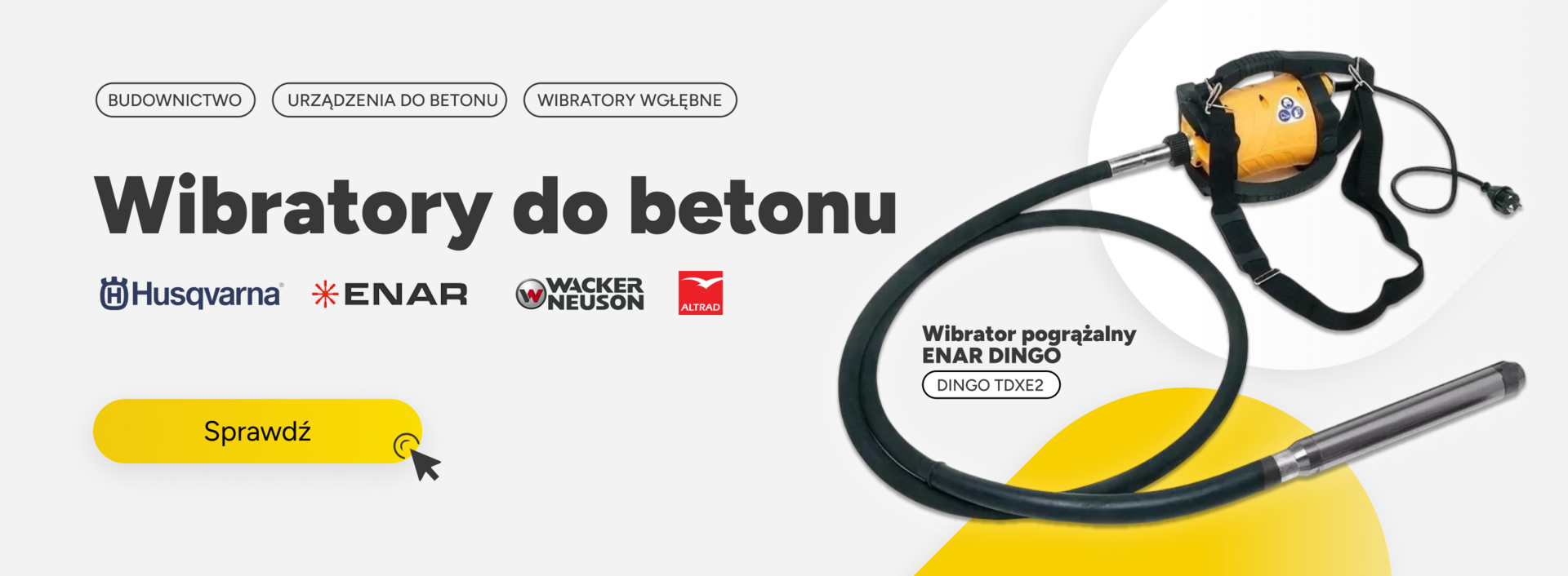 Wibratory do betonu 