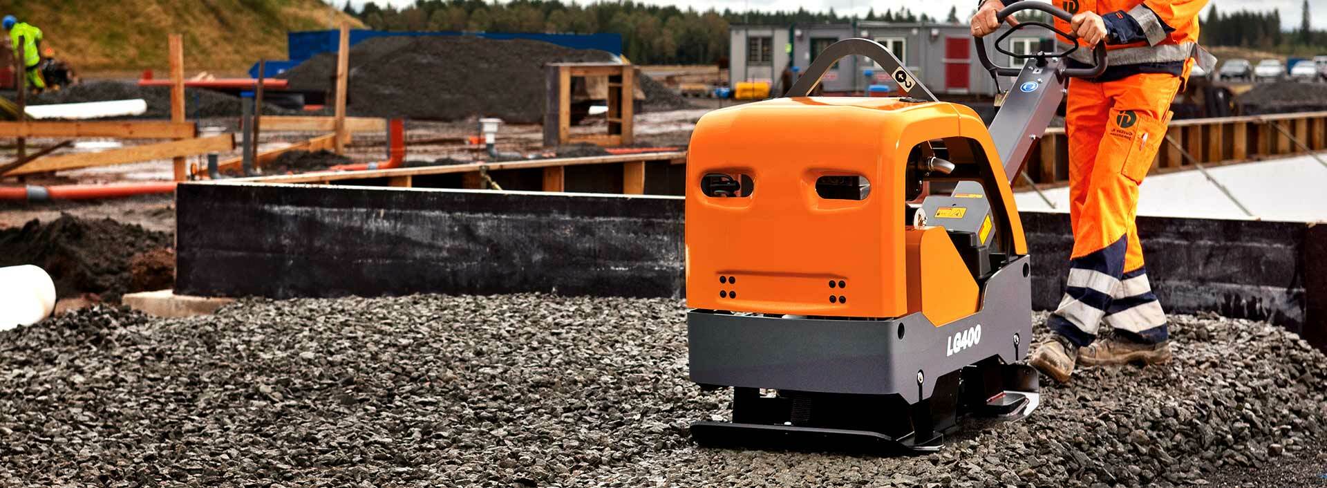 Zagęszczanie - Husqvarna Zagęszczarki stopowe, jednokierunkowe i rewersyjne
