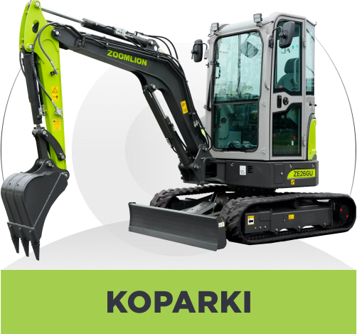 Profesjonalne koparki marki Zoomlion