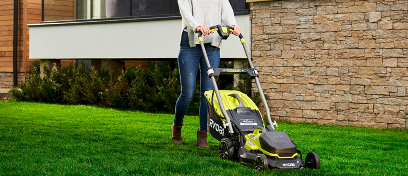 Ryobi cordless lawn mower