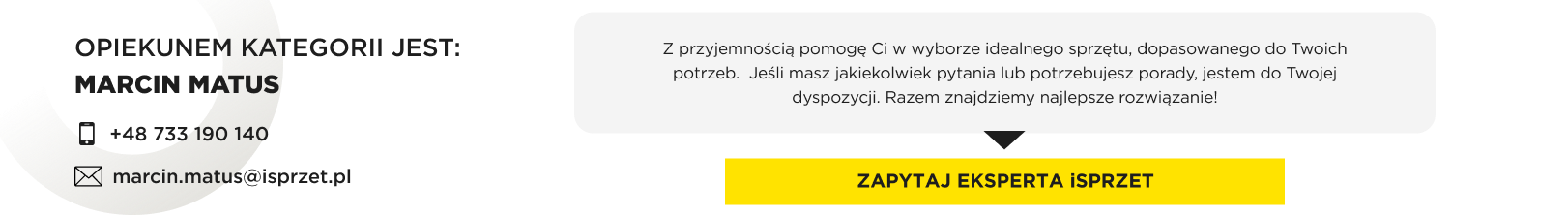 Zapytaj eksperta iSprzęt