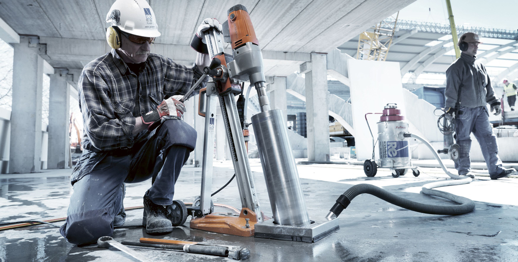 Wiertnica ze statywem Husqvarna DMS 240
