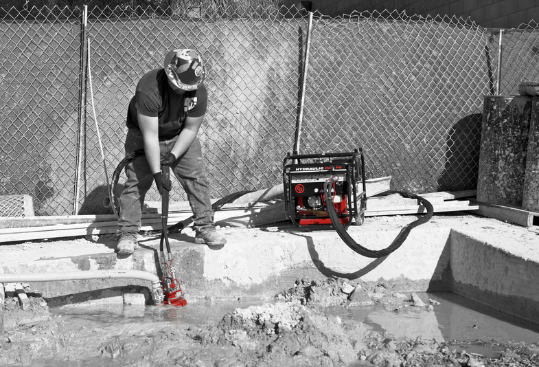 Hydraulic power pack Chicago Pneumatic PAC P9