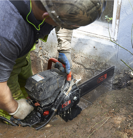 Combustion chain power cutter ICS 695XL GC