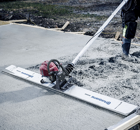 Screeds - a way to level the concrete