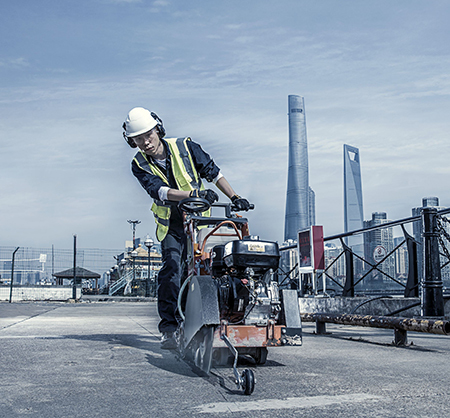 Recommended walk-behind floor saws for various applications