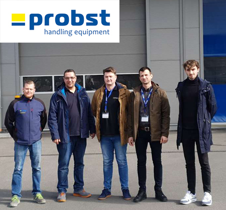 We are expanding the paving assortment - training at the Probst headquarters