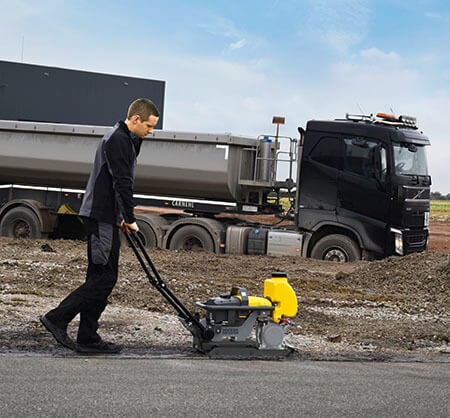 Wacker Neuson battery plate compactors and rammers
