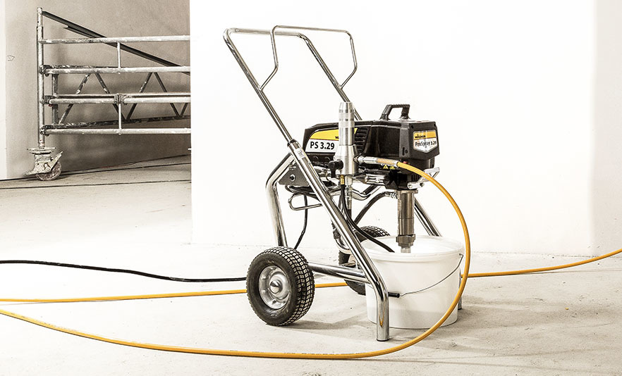 Wall spraying. This you must know!