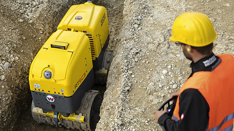 Promocja na walce Wacker Neuson z serii RT
