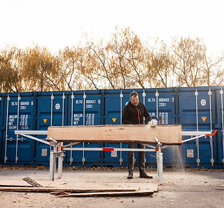 Professional wood processing with Logosol