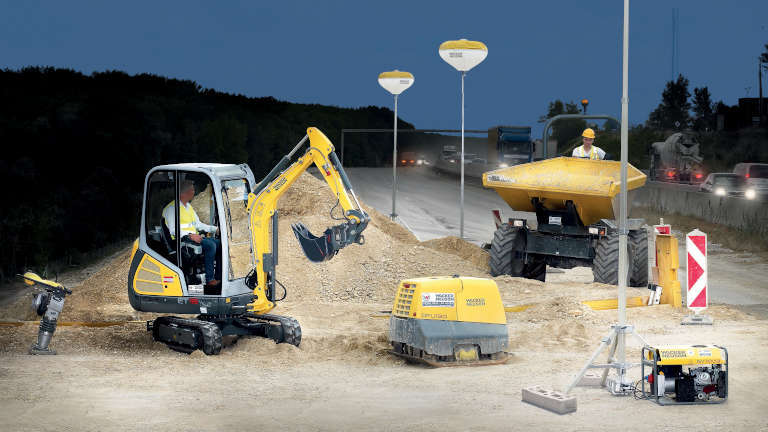 Proper lighting for the workshop and construction site