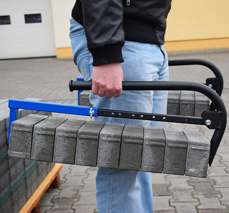 Laying paving stones step by step