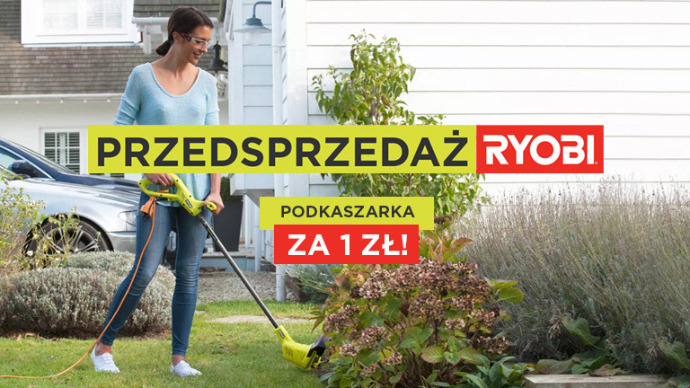 Nowość! Przedsprzedaż produktów Ryobi w naszym sklepie