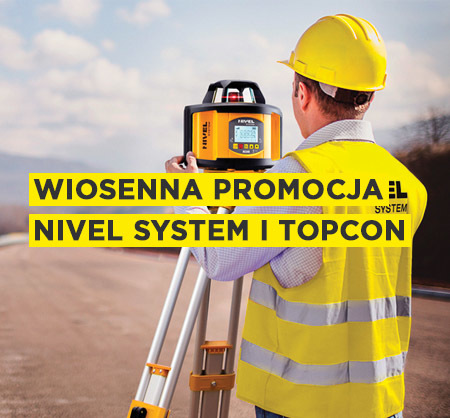 Promocja wiosenna Nivel System i Topcon